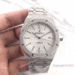 JF Factory Audemars Piguet For Sale - SS Frosted & White Face